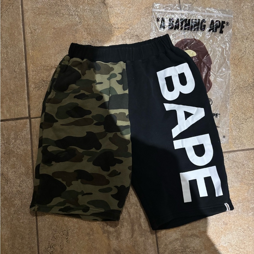 AUTHENTIC BAPE SHORTS